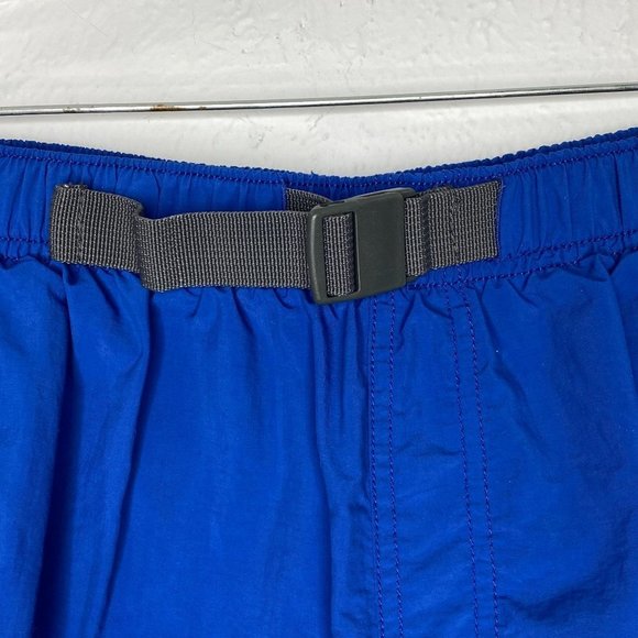 Columbia men's L, royal blue swim trunks/shorts with mesh liner + elastic waist. - Picture 3 of 7